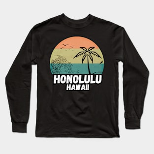 Honolulu Hawaii Long Sleeve T-Shirt